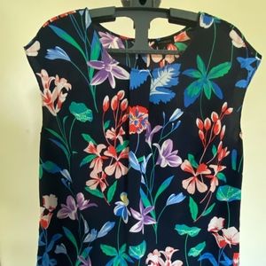 Talbots Patterned Blouse